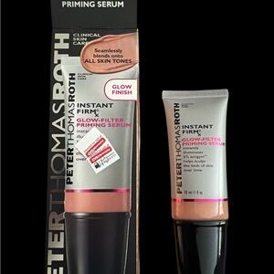 Peter Thomas Roth Instant FirmX Glow-Filter Priming Serum - Pink and Black